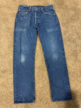 MEN’S LEVI 501 BLUE JEANS